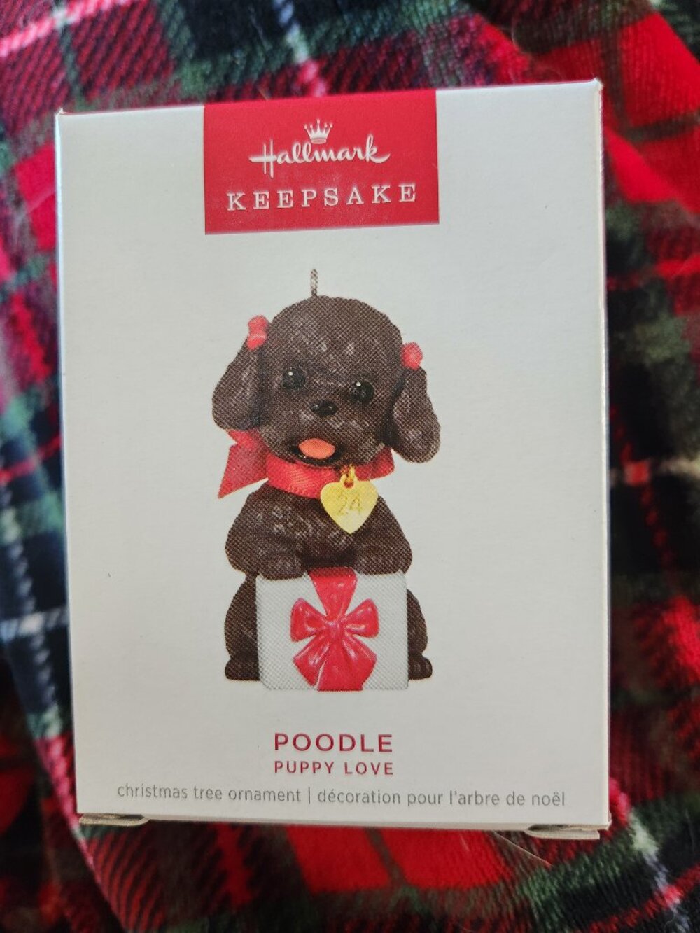 Hallmark Keepsake Puppy Love Ornament 2024 - Poodle